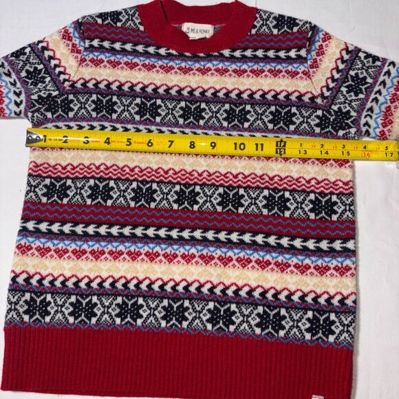 NWOT Me & Henry Kids' Christmas Holiday Winter Sweater Crew Neck Not Itchy! 6/7Y - Picture 6 of 9